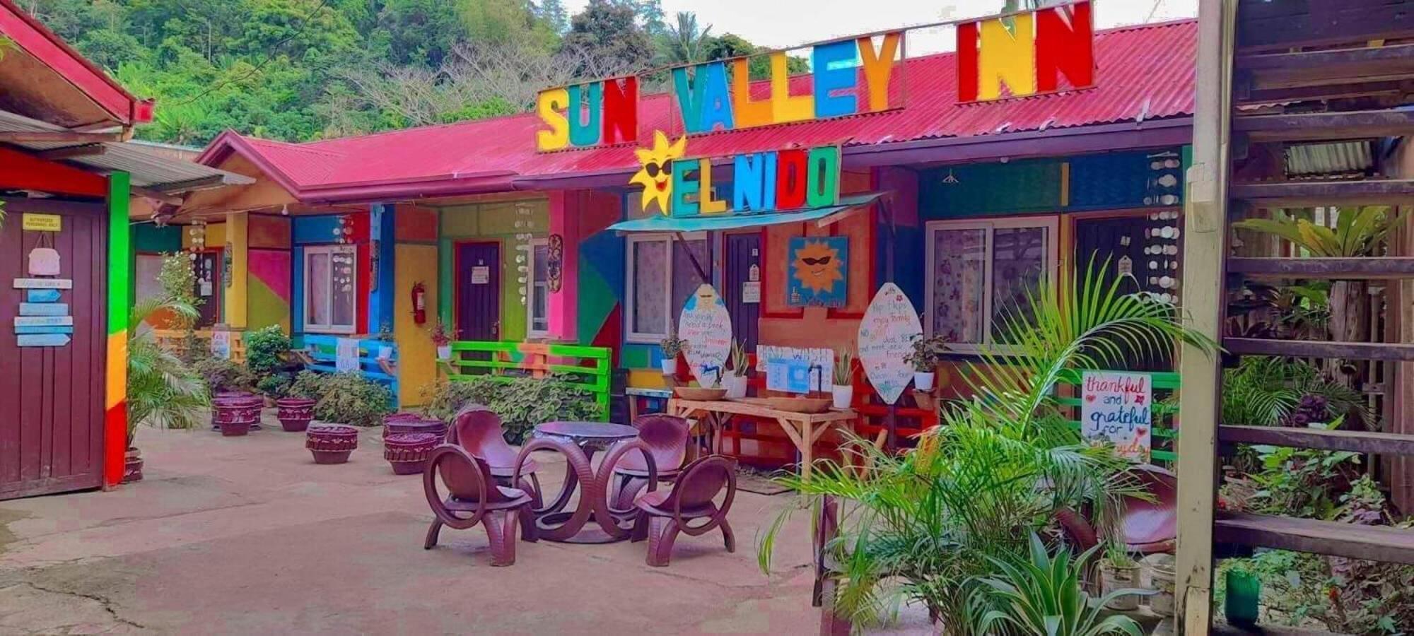 Sun Valley Hostel El Nido Exterior foto